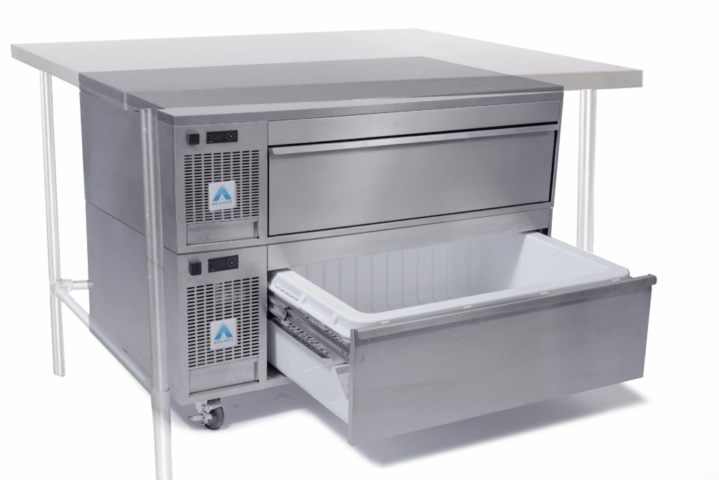 Double commerical undercounter refrigerated drawer - COMBO SVS2